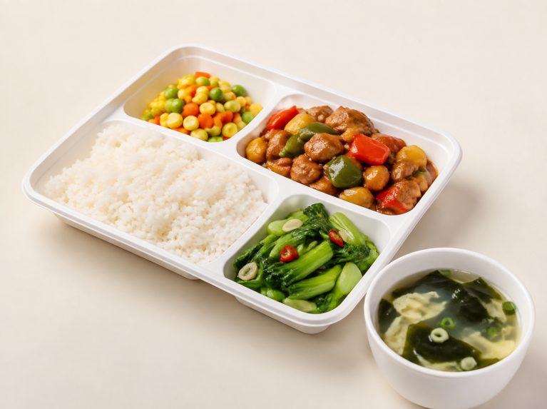 嵊州企业盒饭与商务用餐配送